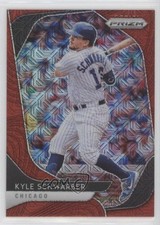 2020 Panini Prizm Tier III Red Mojo Prizm 47/99 Kyle Schwarber #242 o7m