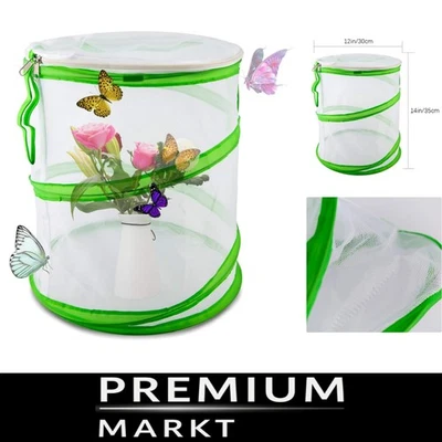 LUTER Insekten-Netzkäfig Pop-up Design Käfig für Schmetterlinge Naturschutz Lernbedarf