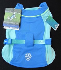 NEW Canada Pooch Blue/Teal Max Chill Cooling Vest Dog Vest Size Small