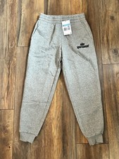 Image of Kids Medium Nike Sportswear Club Fleece Joggers Grey/Black/White BNWT