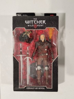 Geralt of Rivia w/ Griffin Head Trophy The Witcher Figure Wild Hunt (Read!) S3