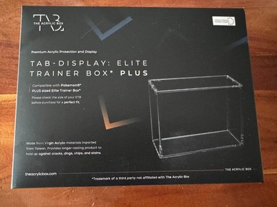 The Acrylic Box | Acryl Case für Pokémon Elite Trainer Box Plus (ETB Plus)