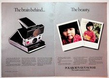 Polaroid SX-70 Sonar 1979 Original Print Advertisement 8x11 Vintage