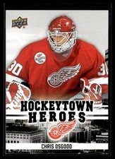2025-26 Detroit Red Wings Centennial HockeyTown Heroes Chris Osgood #HH-44