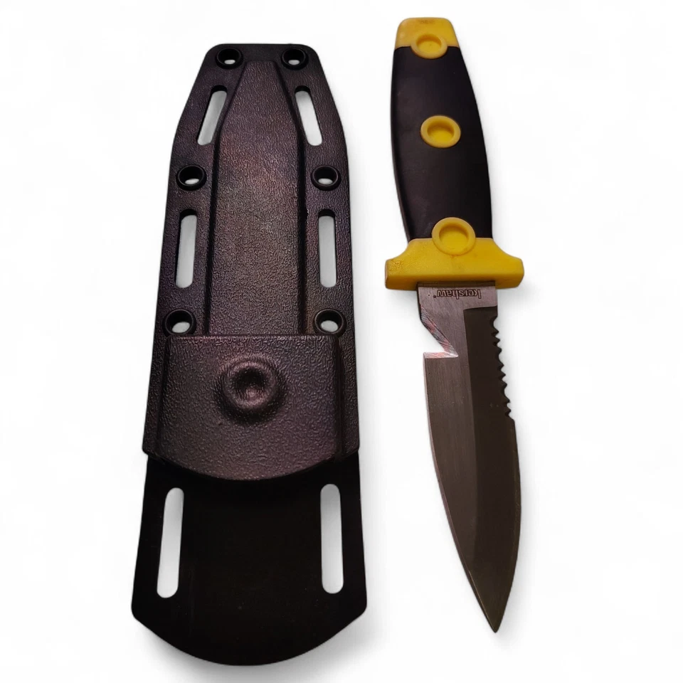 Cuchillo de buceo Kershaw Sea-Hunter 1008 | Hoja fija de acero inoxidable con funda Foto 3 de 4