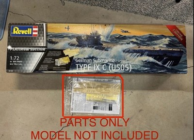 Revell Photo Etched and Wood Detail Kit U Boot Type IXC Late U505 Set 1/72 Scale