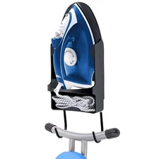 Ironing Board Hanger Wall Mount Ironing Holder Iron Hanger with Iron Board Ra...