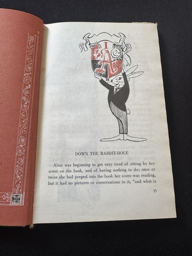 1967 Moscow Russian Print (English) Alice In Wonderland By Lewis Carroll - Picture 10 of 12