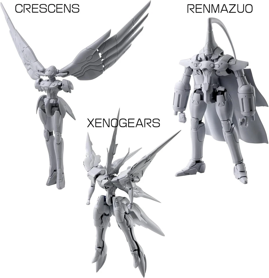 SQUARE ENIX Xenogears Structure Arts 1/144  Plastic Model Kit Series Vol.2 Box - Image 2 of 4