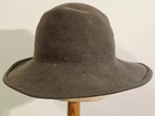 Civil War Reenactment Vet Brown Slouch Style Hat Calvary Size 7-3/8 Wool/Felt