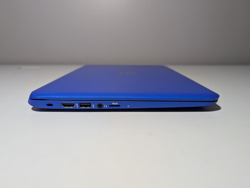 BLUE HP STREAM NOTEBOOK PC 13/INTEL CELERON N3050/2GB RAM/32GB SSD/WIN 10 PRO/AC - Picture 9 of 15