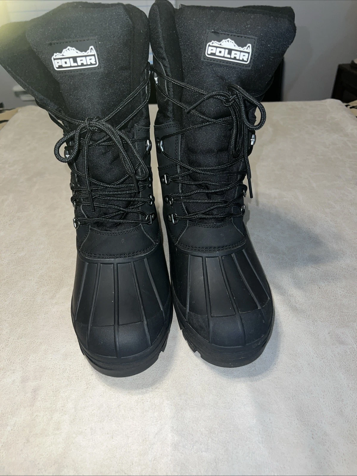 POLAR Men's Snow Hiking Mucker Duck Grafters Waterproof Thermal Boots Size 11M