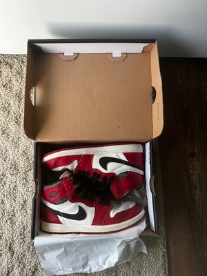 air jordan 1 retro high og chicago lost and found size 3y kids