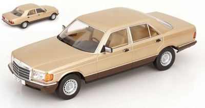 ModelCarGroup MERCEDES S-CLASS (W126) 1979 BEIGE 1:18