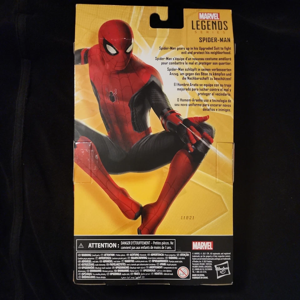 Marvel Legends Spider Man Upgraded Suit (Tom Holland) + Mary Jane (Zendaya) - Photo 4/4