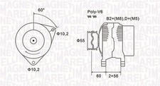Alternateur Opel SIGNUM