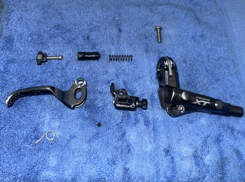 Shimano Deore XT BL-M8000 RH Brake Lever Spares Or Repairs