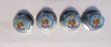 Jimmy Buffett  license plate screws, Parrot Head logo license plate bolts