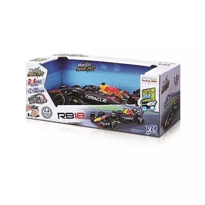 Maisto tech rc Red Bull RB18 Remote Control Car 1/24 scale w/ batteries (S1)