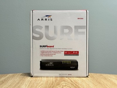ARRIS SURFboard SBV3202 DOCSIS 3.0 Cable Modem, Comcast Xfinity Internet & Voice