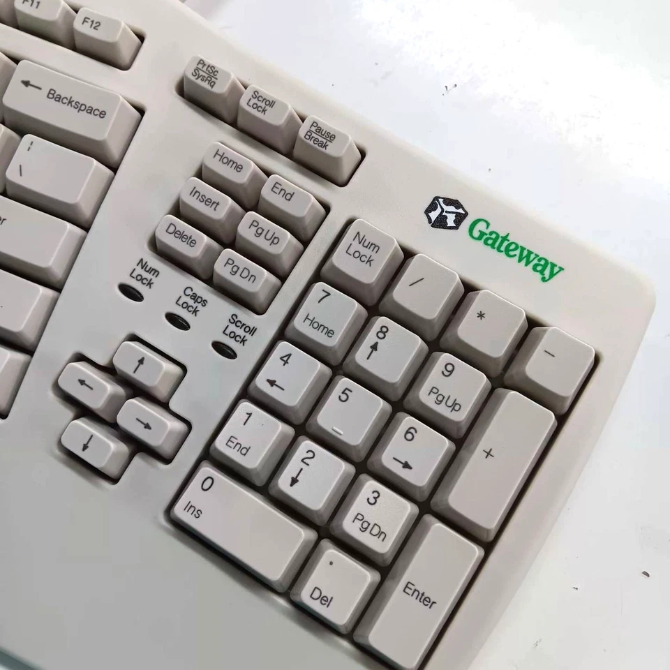 Gateway Natural MultiMedia Keyboard Ergonomic Comfort SK– 6205H - Image 2 of 4