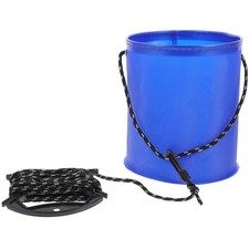 Fishing Bucket EVA Folding Fish Water Container with Rope for Outdoor Activity
