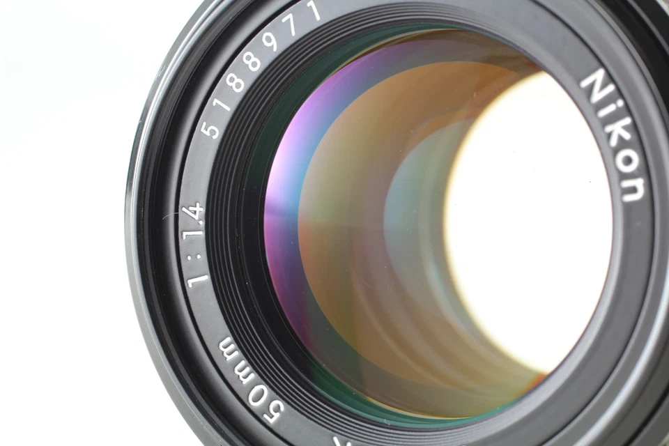 [ESTADO PERFEITO na Caixa] Lente Nikon Nikkor Ai-s Ais 50mm f1.4 MF FM FE F3 do Japão - Imagem 4 de 4