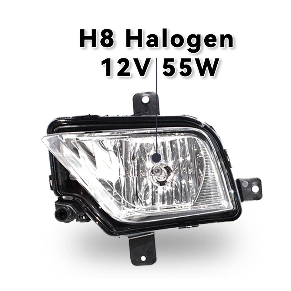 For 2015-2018 Volkswagen Jetta GLI Front Fog Lamp Light W/ LED Bulb Left Driver - Imagem 3 de 4