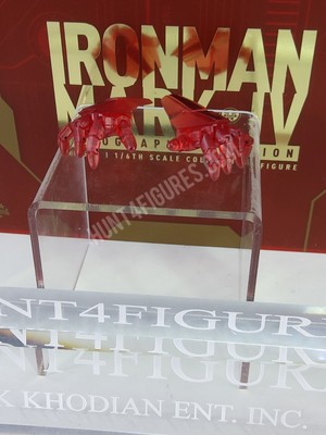 Hot Toys MMS568 Iron Man 2 MK IV Holographic 1/6 Figure's 2 Hands Articulated 