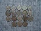 Mercury Dimes 90% Silver 1 Lot of 18 coins.
