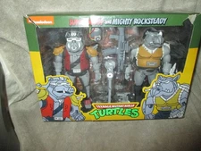 NECA TMNT Teenage Mutant Ninja Turtles ~  Super Bebop and Mighty Rocksteady NEW