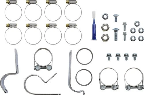 Sistema de escape doble S&S El Dorado - negro con tapas trazadoras motocicleta Foto 2 de 4