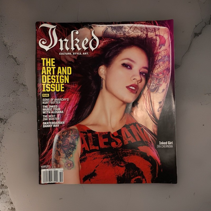 Inked Magazine || October 2012 (The Art And design Issue)