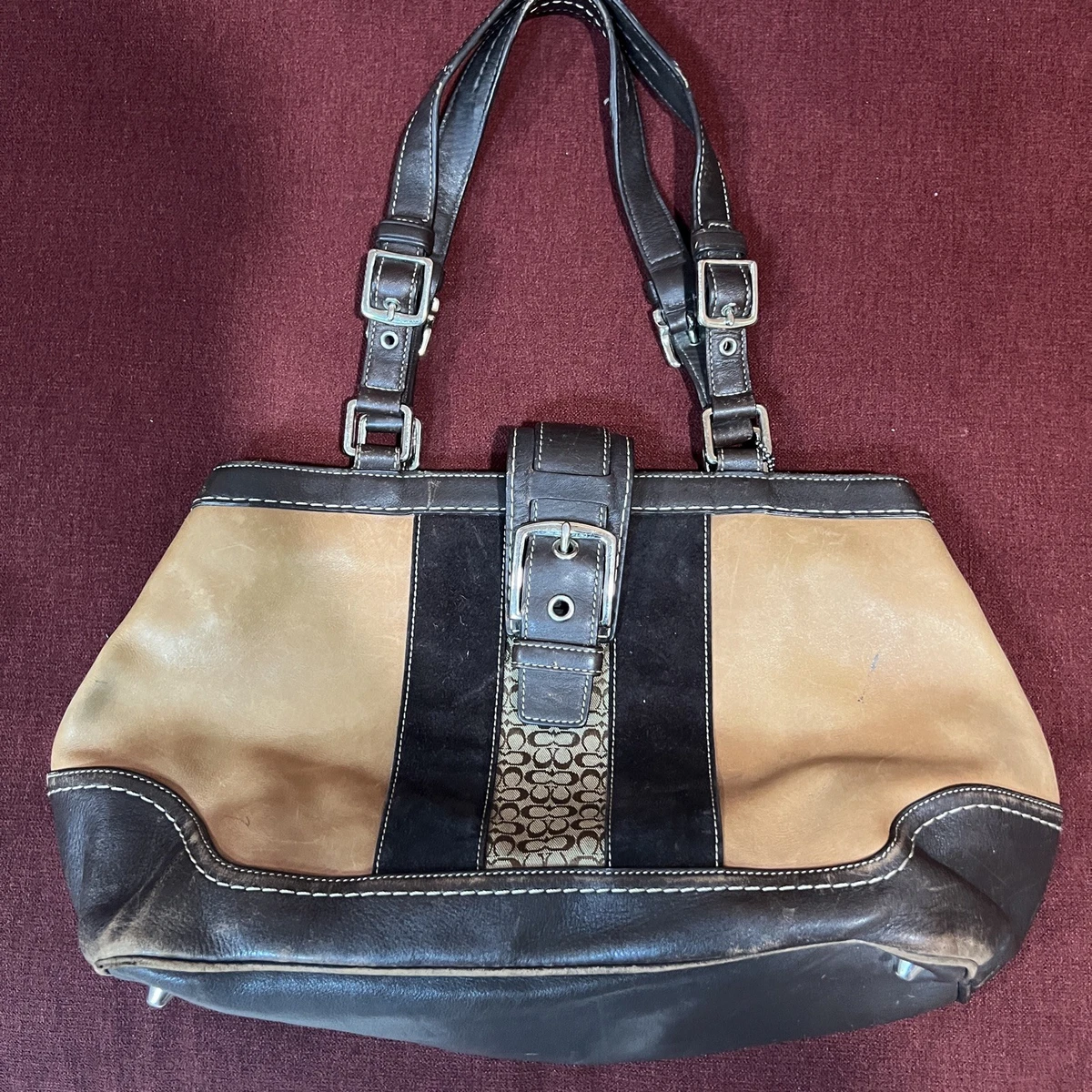 Coach Hampton Striped Large Bags & Handbags for Women for sale | eBay