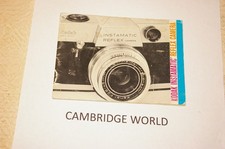 KODAK INSTAMATIC REFLEX CAMERA INSTRUCTION MANUAL GUIDE BOOK NEW ORIGINAL