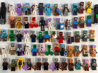 Lego Minecraft Minifiguren/Tiere WÄHLEN SIE IHREN ARTIKEL MINIFIGUR ODER TIER