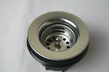 APEX RV 2 1/2" Inch SINK STRAINER ASSEMBLY Stainless Steel for RV, Camper Marine