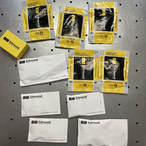 Edmund Scientific Precision Lenti: DCV, PCX, DCX, CYL, polarizzatore, ecc LOTTO DI 11 - Foto 7 di 7