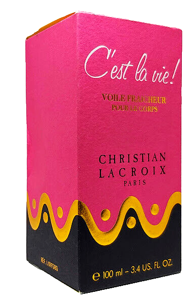 ❤️C'EST LA VIE CRISTIAN LACROIX REFRESHING MOISTURE GEL 3.4OZ