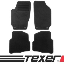 Fussmatten für Seat Ibiza 6L1 III 2002-2008 Anthrazit / Graphit Textil Fußmatten