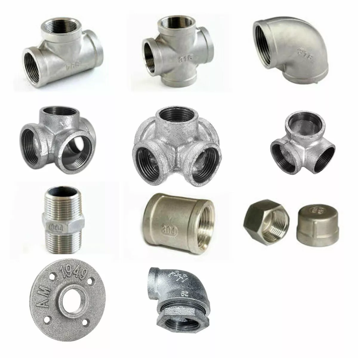 Iron 2024 pipe fittings