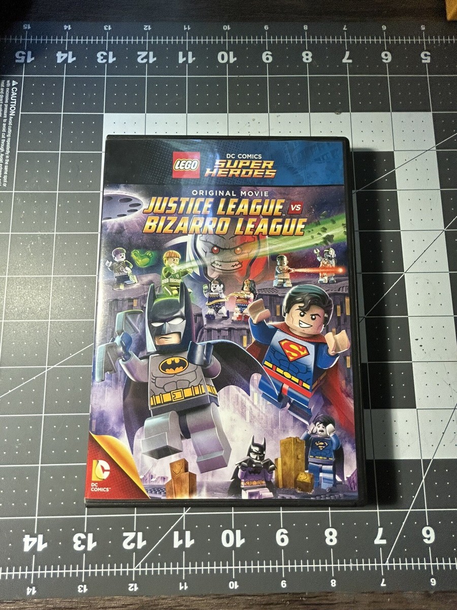 lego DC Super Heroes: justice league vs. bizarro league DVD 2015