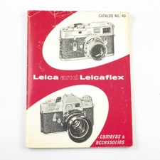 Leica and Leicaflex Camera and Accessories - Catalog Booklet No. 40 1967