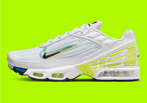 Nike Air Max Plus 3 Tn Tuned Men S Shoes White Blue Volt Dv63 100 Uk 7 5 12 Ebay Nike Air Max Plus 3 Tn Tuned Men S Shoes White Blue Volt Dv63 100 Uk 7 5 12 Ebay