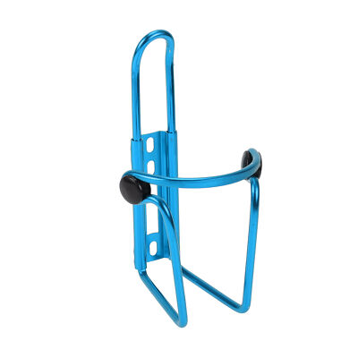 Fahrrad Getränkehalter aus dickem und robustem Aluminium für Fahrradflasche Blau