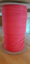 3/16" Diamond Braid MFP rope 1000 ft. spool. Red. Made in the USA
