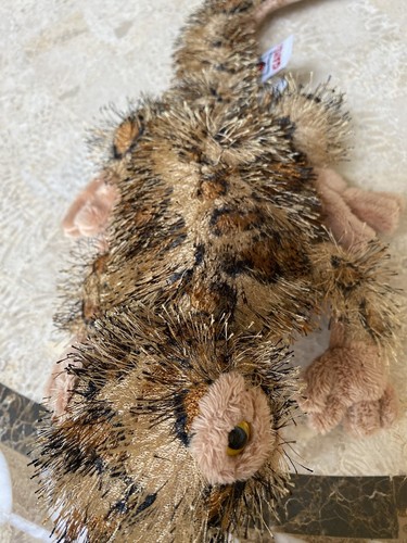 GANZ WEBKINZ LEOPARD LIZARD Long hair stuffed Animal plush - Picture 3 of 3