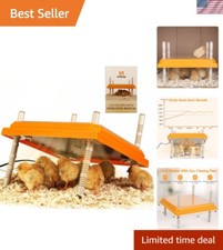 Brooder Heater for Chicks: Chick Brooder Heating Plate with Easy- Cleaning Pl...