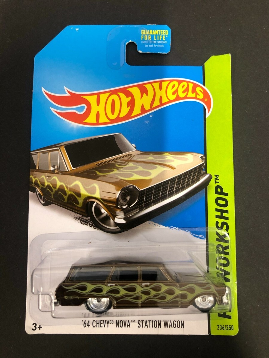 Hot Wheels 64 Chevy Nova Station Wagon Super Treasure Hunt Long