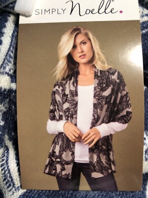 Print Noelle Scarf Simply Noelle Blue Paisley Convertible Button